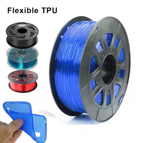 3D Printer TPU Filament Flexible 1.75mm 250G Sublimation Plastic Filaments 95A 3D Printing Materials