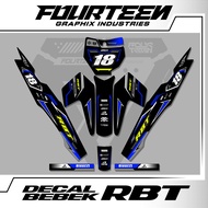 RBT Duck Decal - Modified RBT Trill Trabas 22 Duck Striping Variation Sticker