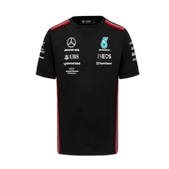 Mercedes AMG Petronas F1 T Shirt Team Driver T-Shirt Black