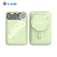 Pin sạc dự phòng 10000mAh với hoạt động làm mát di động trong suốt sạc 20W PD cho Iphone 15/14/13/12