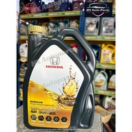 HONDA GOLD FULLY SYNTHETIC ENGINE OIL SP 0W-20, ENGINE OIL. - - - - PACKAGE /SOLO DEALS.
