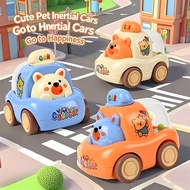 Inertia Friction Power Vehicles Toy Cars for Kid Cartoon Inertia Car Toy