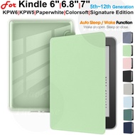 For Kindle 6" 6.8" 7" KPW6 KPW5 Paperwhite Gen12 12th 11th 10 8 7 6 5 Gen Signature Edition Colorsof