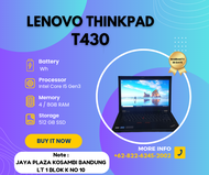 Laptop Lenovo Thinkpad T430 Intel Core I5 Gen3 / I7 Gen3