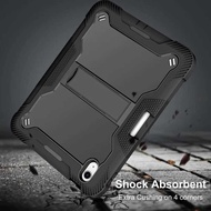 For iPad 11th Generation Case A16 Shockproof Kids Kictand Silicone Tablet Case for iPad 11th Gen A16