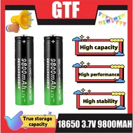 Original 18650 Battery 3.7V 9800mAh High Quality 18650 Li-ion Battery Rechargeable Battery For Flash