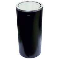 Waste BIN ROUND BLACK KRISBOW 40L SWING