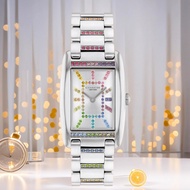 COACH Reese 輕奢晶鑽長方形女錶-24x35mm 母親節禮物 CO14504321