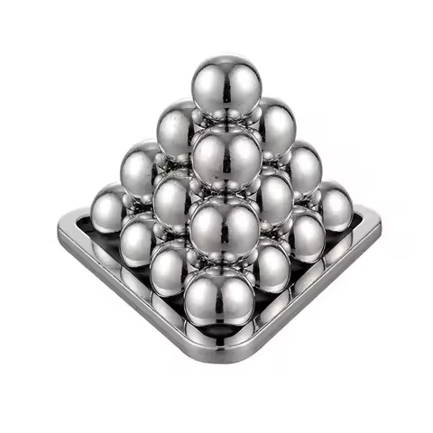 Pyramid Puzzle Metal Brain Teasers for Kids Adults IQ Logic Test Disentanglement Educational Toys Mi