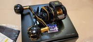 Daiwa SALTIGA IC 300L-DH 釣魚捲線器 有Drag聲 有水深顯示 連#5PE