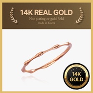 [Helene Jewelry] 14K real gold albero gold ring