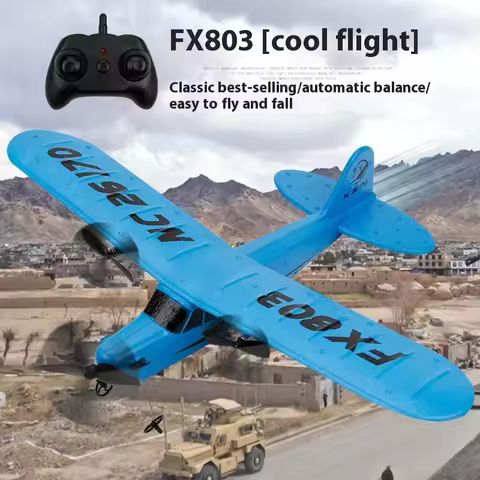 FX803 2.4G Remote Control Glider | Fixed Wing | EPP Foam | Lightweight & Portable | Entry-Level RC P