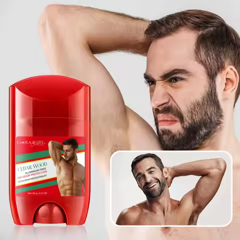 Aluminum Free Deodorant Men,High Endurance,48H Sweat Defense & Odor Protection,Freshness & Lasting,P