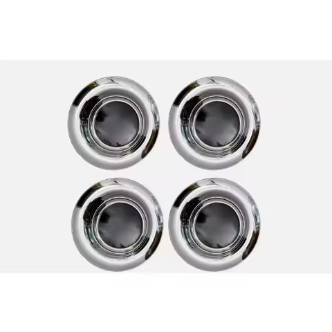 For Rolls-Royce Center Hubcaps Chrome for Rolls-Royce Wraith/Cullinan/Phantom/Ghost