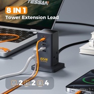 【Tessan Special】TESSAN Charging Station for Multiple Devices, 65W Multi USB Charger with 6 USB Charg