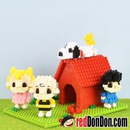 NBH-228 史努比屋 SNOOPY HOUSE nanoblock