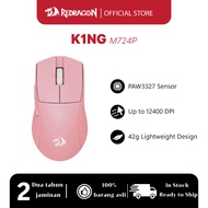 Redragon  K1NG M724 Wired Gaming Mouse 12400 DPI Ergonomic MouseKabel Optical Mouse 42G Ultra-Light 