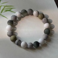 Only You Aoyama New Chinese Style Play Bracelet Male Beads Gray Pattern Stone Zen Bracelet Female Un