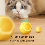 Smart Electric Cat Ball Toys, Automatic Rolling USB Cat Toys, Self-moving Kitten Toys for Indoor Int