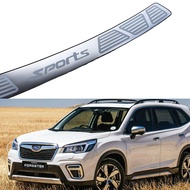 Car Rear Trunk  Bumper For Subaru Forester 2019-2024 Accessories Rear Bumper Protector Door Sill Pro