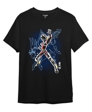 เสื้อยืดคอกลม T Shirt anime Saint Seiya Pegasus Japan - Hitam เสื้อยืดพิมพ์ลาย S-5XL