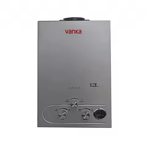 Wall Mounted Flue Gas Boiler Geyser Domestic Instant Propane Gas Water Heater 12L