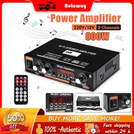 【AutoWay】800W G30 Digital HiFi Bluetooth Audio Stereo Amplifier Subwoofer 2 Channel HiFi Fm Power Amplifier