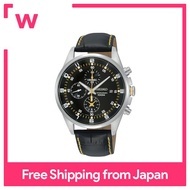 SEIKO watches chronograph date back overseas model SNDC89PD Men's reverse imports]