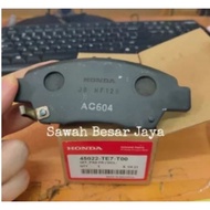 Original Honda Mobilio Jazz GE8 GK5 Freed Front Brake Pad Brake Pads