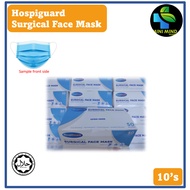 Hospiguard 3 Ply Non-woven Medical Surgical Face Mask 【50pcs】Malaysia Ready Stocks