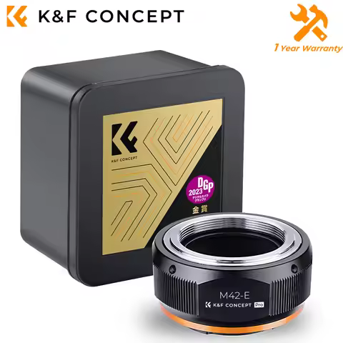 K&F Concept for M42 Lens to Sony NEX E Mount Camera Lens Mount Adapter for Sony Alpha NEX-7 NEX-6 NE