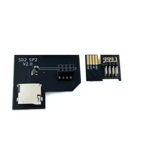 2PCS For Nintendo GameCube SD2SP2 V2.0 MICRO SD Card Adapter For NGC Game Cube Serial Port 2