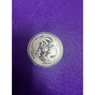 2018 $1 Dragon & Phoenix 1oz Silver Proof Coin [ RARE ]