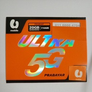Umobile VIP number 011-68664704