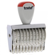 Trodat 15510 Hand Rotating Number Stamp, 5mm high, 10 Number Stamp