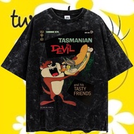 LASTHOPE 'TWEETY' OVERSIZE WASHING TSHIRT / KAOS TOP TSHIRT TEE WASHING ACID WASHED STONEWASH OVERSI