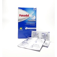 【YinFohTong 仁和堂】Panadol Soluble Paracetamol 4pcs Tablet / Pack（Exp：04/2025）