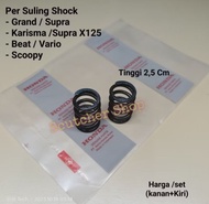 Per Suling Shock Depan Honda Grand Supra Karisma Beat Vario Scoopy Standar