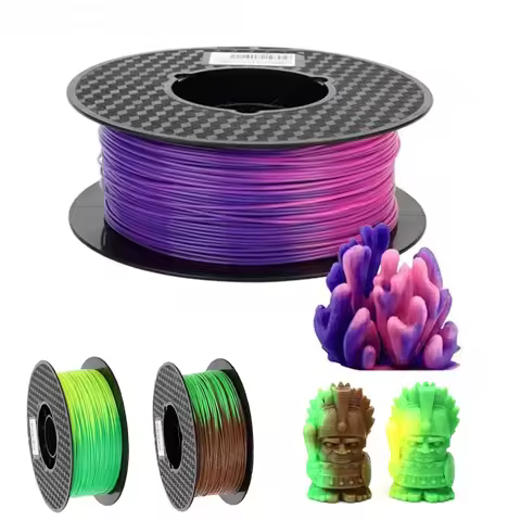 3D Printer Filament PLA Change Color with Temperature 3D Printing Sublimation Material 1.75mm 1kg/50