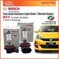 Perodua Myvi Lagi Best Icon Hatchback Fog Lamp Halogen Light Bulb (Mentol Lampu Kabus) Bosch H11 12 