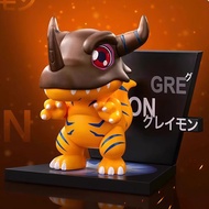POPMART Bubble Mart Digimon Fridge Magnet Series Blind Box Toys Figurines