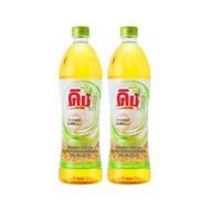 น้ำมันรำข้าว 100% ตรา คิง King Rice Bran Oil Oryzanol 8000 ppm ขนาด 1 ลิตร (แพ็ค 2 ขวด)