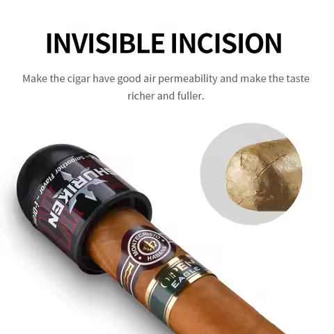 Mini Cigar Cutter, Stainless Steel, Cuban Cigar Cutters, Knife, Special Punch, Luxury with Gift Box,