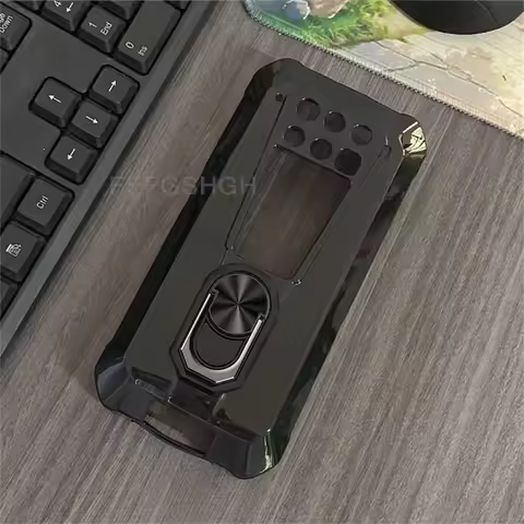 For Unihertz 8849 Tank 3 2 Back Finger Ring Soft TPU Silicone Case On FOR Unihertz8849 Tank3 Pro Pho