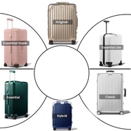 For Rimowa Suitcase Protective Cover Transparent Essential Trunk Plus 31 33 Inch luggage Cover