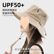 Mountaineering Hat Fisherman Hat Sun Block Hat Outdoor Camping Hat 2024 New Female Summer Uv Protection Face Mask Cycling
