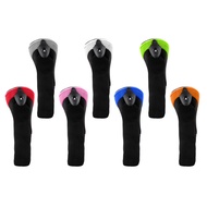 [trdfdv] Durable Mesh Golf Hybrid Club Head Covers UT Putter Headcover W/ Interchangeable No. Tag 3 