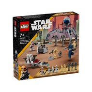 [xRebirthed] LEGO Disney Star Wars The Clone Wars 75372 Clone Trooper & Battle Droid Battle Pack