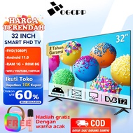 Aldo Smart TV 43 Inch Television Smart TV - WIFI Netflix/Youtube Full Screen televisi murah TV android+Gratis MINI KTV