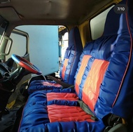 Lapis jok mitsubishi canter HDX model sofa terbaik gratis sarung stir